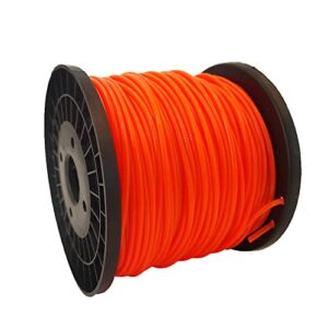 OTDSPARES 3-Pound Commercial Round .155-Inch String Trimmer Line in Spool, with Bonus Line Cutter, Orange