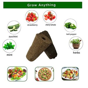 Grow Sponges for Hydroponics Seed Starter Plugs 50 pcs Compatible with AILISS PRO Indoor Garden Kit（Seeds Not Included）