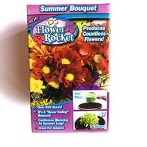 Garden Innovations Summer Bouquet Flower Rocket As Seen On TV Concentrated Seed Disc