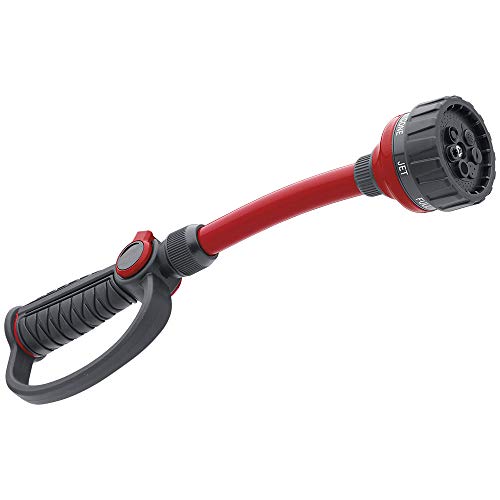 Orbit 58995 Pro Flo 7-Pattern 14” Watering Wand with Thumb Control,Red, Black