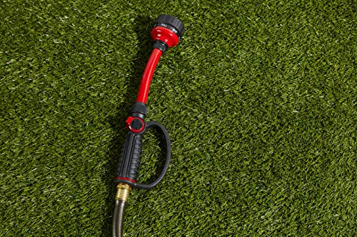 Orbit 58995 Pro Flo 7-Pattern 14” Watering Wand with Thumb Control,Red, Black