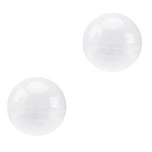 LABRIMP 2pcs Globe Hot Lights Glow - LED Lamp Pond Floating IP Party Inch Tub W Decorations Pool Ball Solar up for Light Night Balls Decoration White Orb Garden Backyard