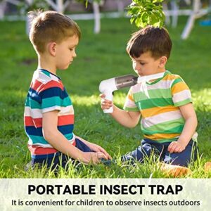 Vacuum Bug Catcher Spider and Insect Traps Catcher with USB Rechargeable Bug Pest Control,Insects and Handheld Bug Catcher with Brush Head Fluke for Stink Bug,Beetle,White Pest Suction Trap