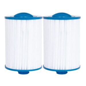 future way 6ch-940 spa filter compatible with pleatco pww50p3, filbur fc-0359 hot tub filter, 45 sq.ft, 2-pack