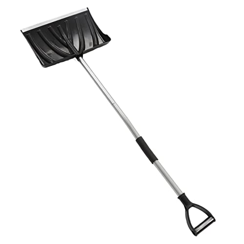 Wide Snow Shovel, 17.7in Width Anti Slip Foam Garden Snow Shovel Widely Used for Car