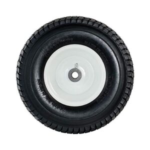 Marathon 30326 13x5.00-6" Flat Free Lawnmower Tire on Wheel 3" Hub, 3/4" Bushings