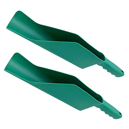 YARNOW 2pcs Gutter Shovel Ditch Supplies Garden Leaves Shovels Townhouses Cleaner Roof Tool for Tools Downspout Getter Spoon Gutters Guard Villas Cleaning Leaf Scoop Hand Home