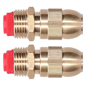 water spray head, brass adjustable 2pcs lawn sprayer nozzle for gardens for greenhouses