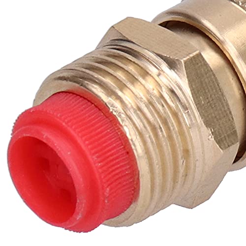 Water Spray Head, Brass Adjustable 2Pcs Lawn Sprayer Nozzle for Gardens for Greenhouses