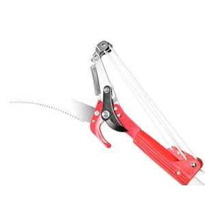 hilitand tree trimmer,4 wheels sharp garden pruning shear tree trimmer clipper trimming tool,(rod not included),safe and durable