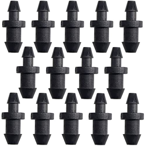 Drip Irrigation Drip Irrigation Goof Hole Plugs 1/4 Inch Tube Closure Irrigation Stoppers for Hose or Tubing End Caps Puncture to Insert Fittings for Home Garden Lawn Supplies (300)