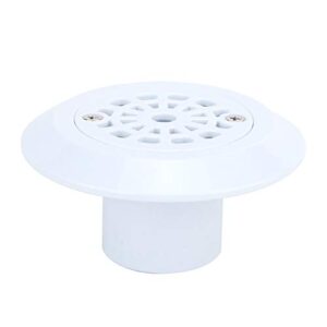 GLOGLOW Swimming Pool Floor Drain, Swimming Pool Floor Drain Swimming Pool Accessory Home for Swimming Pool Use Garden (1.5 Inch)