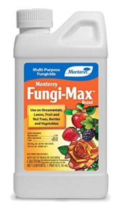 monterey lg3216 fungi-max brand concentrate multi-purpose lawn & garden fungicide, 16 oz