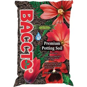 michigan peat 1250 baccto premium potting soil, 50-pound