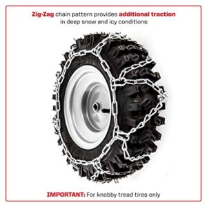 Arnold 490-241-0028 16-Inch x 4.8-Inch Snow Thrower Tire Chains