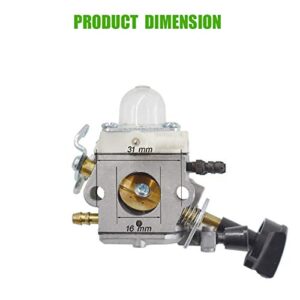 ALL-CARB Carburetor Replacement for Stihl BG86 SH56 SH56C SH86 SH86C C1M-S261B Leaf Blower