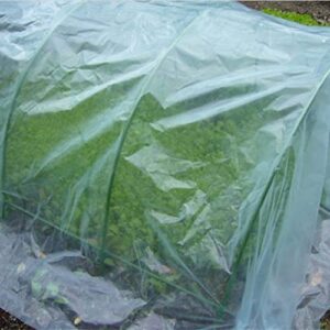 BESTOYARD Protectors Plants 6 pcs Greenhouse Film Greenhouse Film Green Agricultural Greenhouse Film Garden Plant Cover Garden Plant Cover Clear Sheet Green