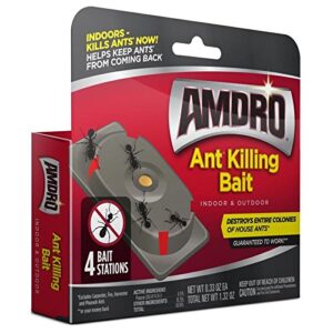 amdro 100531827 ant killing bait stations, white