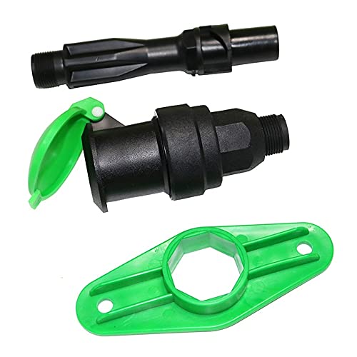 WSSBK 3/4 Inch Garden Irrigation Water Intake Valve Lawn Spray Irrigation Car Wash Male Thread Water Quick Coupling Valve 1 Set