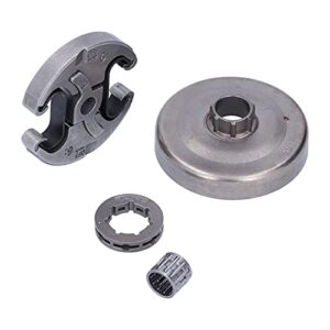 wosune clutch drum, chainsaw clutch iron garden tool part bearing kit for for car