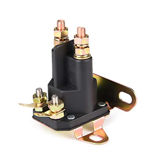 MaySpare 4 Pole Starter Solenoid Replaces Briggs & Stratton 5410K,Cub Cadet, Craftsman, Husqvarna 109946 MTD,Mower AM133094 AM138497