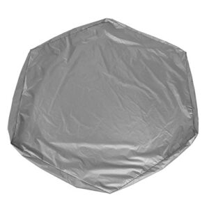 sandbox cover sand pit canopy waterproof hexagon pool cover with drawstring bathing pool sun shade for kid garden outdoor sandbox(01)