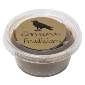 for christmas traditions wax tart scent 2 oz grungy primitive melt not edible area home & garden
