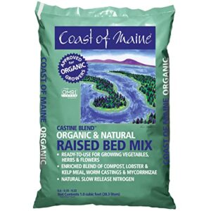 new coast of maine – organic raised bed mix – castine blend, 1.0cf