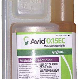 Syngenta - 25837 - Avid 0.15EC - Miticide/Insecticide - 8 oz