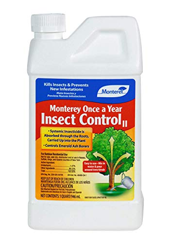 Monterey LG 6342 Once A Year Insect Control Concentrate Systemic Insecticide/Pesticide Treatment, 32 oz