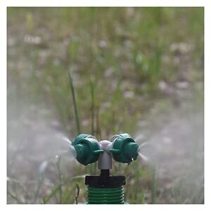 VIEUE Garden Drip Irrigation System Accessories 1/2 Female Greenhouse Atomization Nozzle Spray Atomization Nozzle Cross Mist Nozzle Drip Irrigation 2 Sets (Color : 1I2 Male)