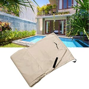 KIWOP Blanket Cover for Pool, Waterproof Protector Cover for Garden Outdoor Paddling Family Pools Protector(S：490 * 96cm)