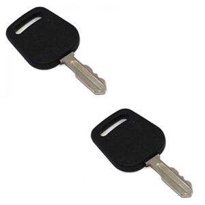 the rop shop (2) new ignition switch keys for john deere sears craftsman ayp mtd & many more