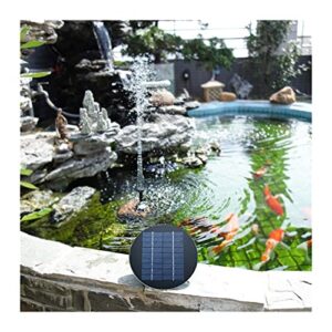 n/a solar floating water fountain for garden pool pond birdbath decoration solar powered fountain water pump (size : 3w 9v)