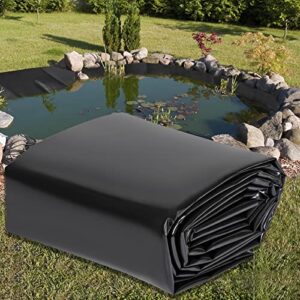 toriexon ldpe pond liner 15x20ft, 20 mils thickness pond lining for fish pond, fountain, koi pond liner, waterfall and etc.