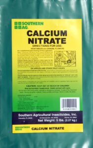 southern ag calcium nitrate – 5 pound bag