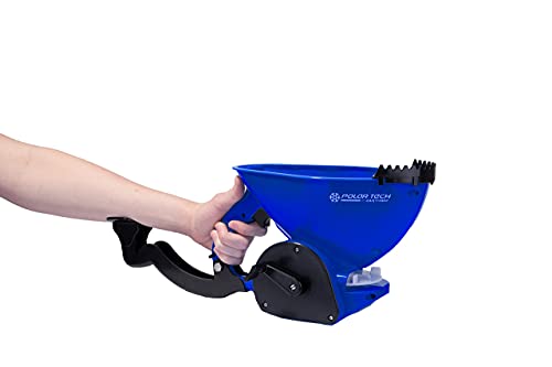 EarthWay Polar Tech 96014 Ergonomic Hand Spreader with Built-in Ergonomic Armrest and Trigger for Comfort and Adjustable Reel Control and Sealed Gearbox and High-Speed Crank