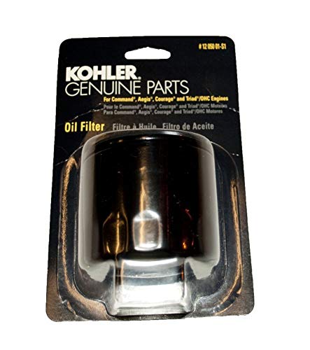 Kohler 12-050-01-S1 Lawn & Garden Equipment Engine Oil Filter (replaces 12-050-01, 12-050-01-C, 12-050-01-S, 1205001S1C, Genuine Original Equipment Manufacturer (OEM) part