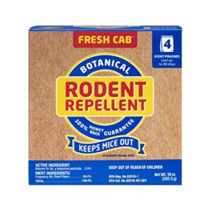 Fresh Cab Natural Rodent Repellent (16 Scent Pouches)