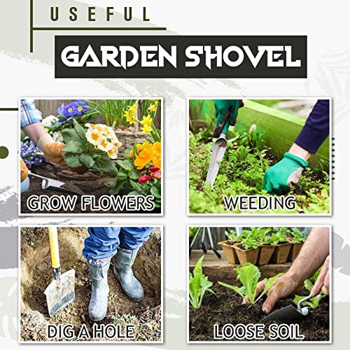 Snow Shovel for Heavy Snow Small Hand Shovel Multipurpose Portable Shovel Tools Portable Mini Gardening Patio & Garden