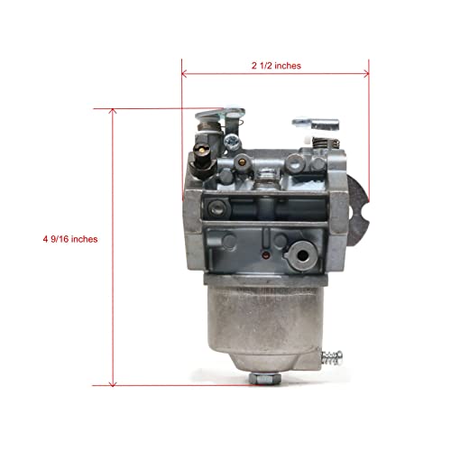 The ROP Shop | Carburetor for John Deere FC540V, 180, 185 Lawn & Garden Tractor 38" & 46" Deck