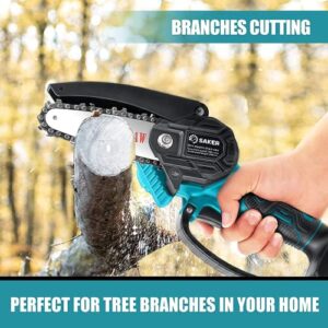 Saker Mini Chainsaw-Only One Battery-Suitable for Saker Mini Chainsaw-Easily Help You Do Your Job Better