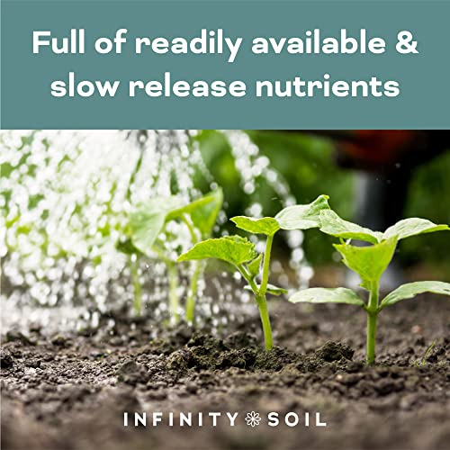 Infinity Soil - Seabird Guano - Sustainable and Natural Soil Amendment - Seabird Waste Rich in Phosphate and Calcium - Increases Foliage, Blooms and Fruit - 5 LBS