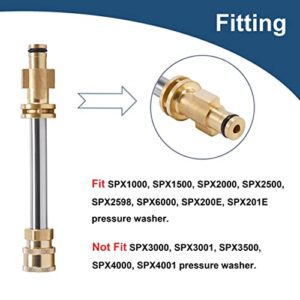 Raincovo Replacement for Pressure Washer Gun Adapter Sun Joe SPX Series, 1/4 Inch Quick Connector