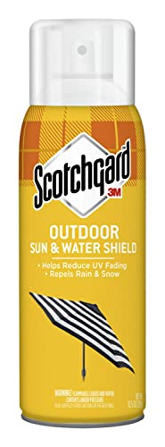 Rubbermaid Outdoor Deck Box, Extra Large, Weather Resistant, Gray for Lawn, Garden, Pool, Tool Storage, Home Organization & Scotchgard Sun and Water Shield, Repels Water, 10.5 Ounces