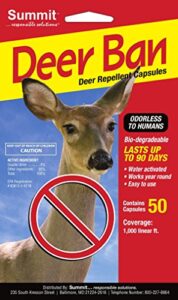 summit…responsible solutions 50 count deer ban repellent capsules