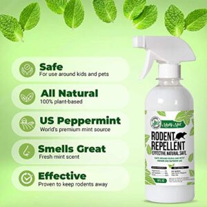 Mighty Mint 8oz Peppermint Oil Rodent Repellent Spray (2)