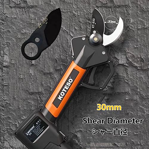 Pruning Shear Replacement Blade, Electric Pruning Shear Blade, Garden Branch Scissors Accessories 30mm/33mm,1.18inch/1.29inch ( Color : KT930 )