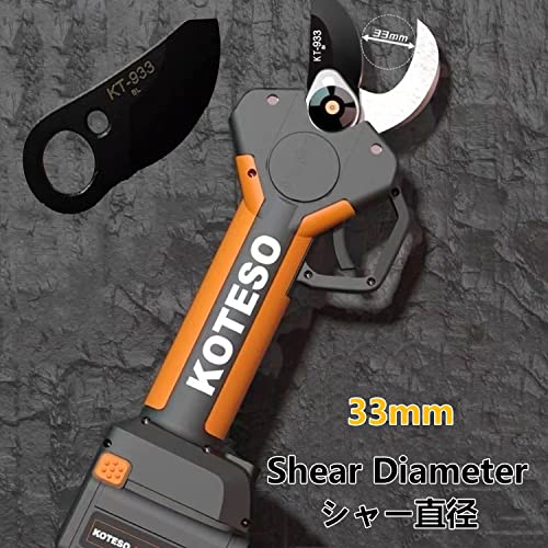 Pruning Shear Replacement Blade, Electric Pruning Shear Blade, Garden Branch Scissors Accessories 30mm/33mm,1.18inch/1.29inch ( Color : KT930 )