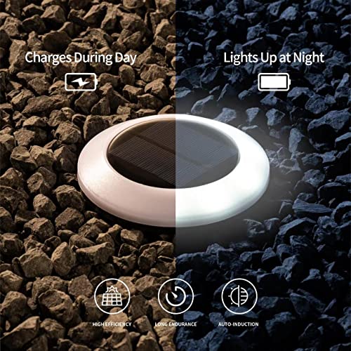 Nekepy Colorful Solar Garden Light - Waterproof Auto On/Off Outdoor Lawn LED Lights - Ideal Lighting for Your Garden, Landscape, Patio, Pool, Yard